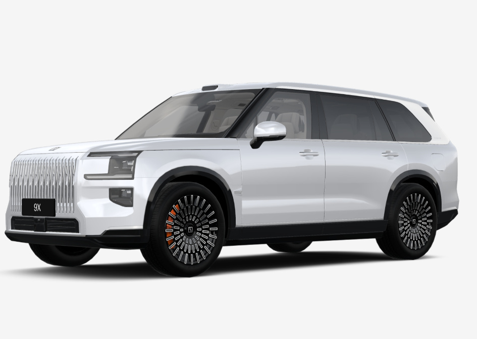 Zeekr 9X Hyper, серебряный