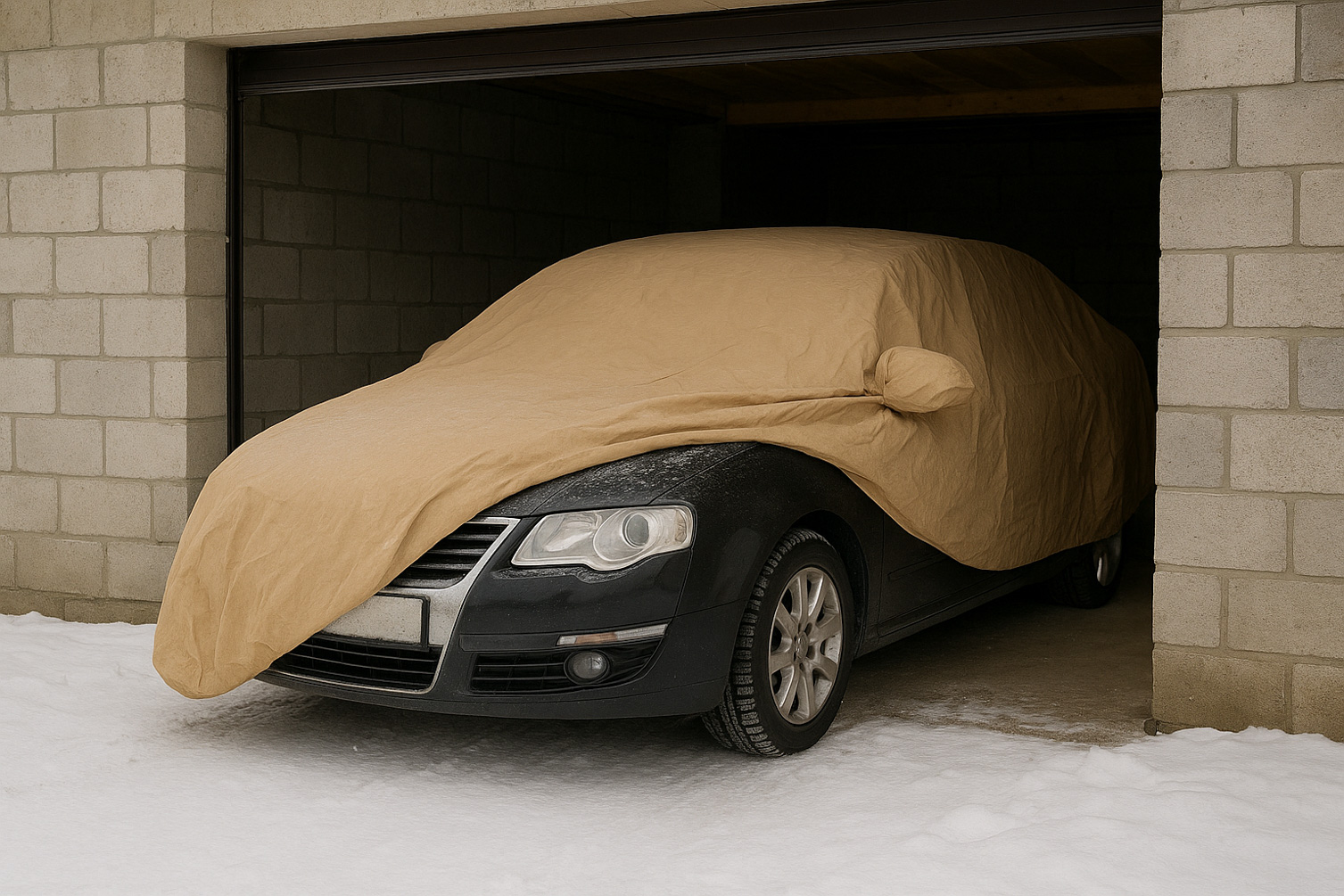 Длительное хранение авто зимой