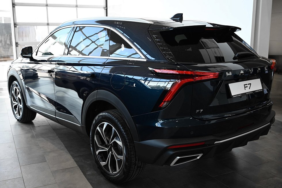 Haval F7 Премиум, голубой
