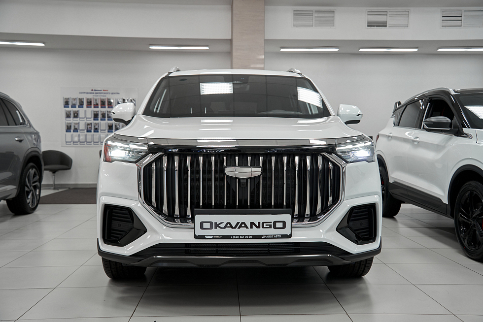 Geely Okavango Flagship, белый