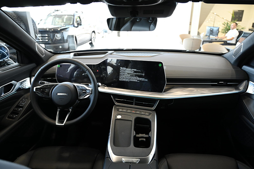 Haval F7 Премиум, голубой