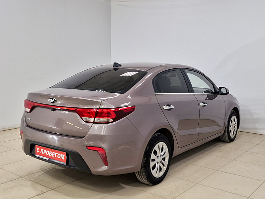Kia Rio Prestige, 2019 года, пробег 100600 км