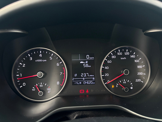Kia Rio Luxe, 2018 года, пробег 134617 км