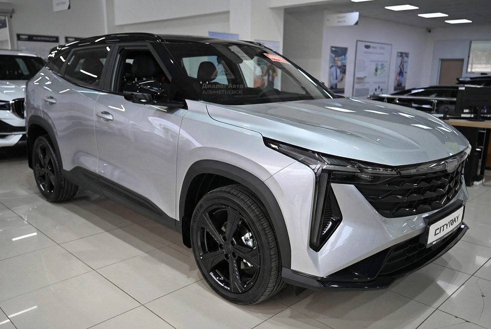 Geely Cityray Спорт, серебряный
