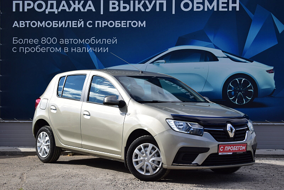 Renault Sandero Life, 2020 года, пробег 70715 км