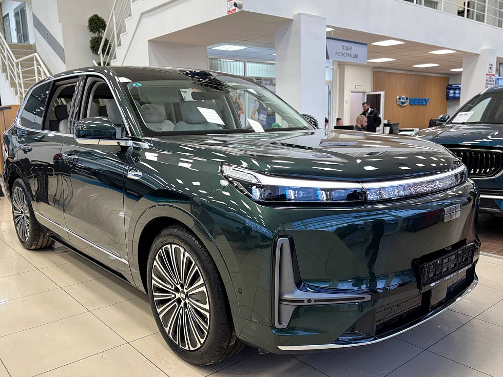 Geely Galaxy M9 Long Range, зеленый