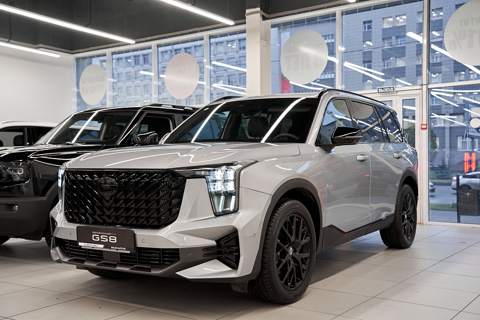 GAC GS8 GX Premium, серебряный