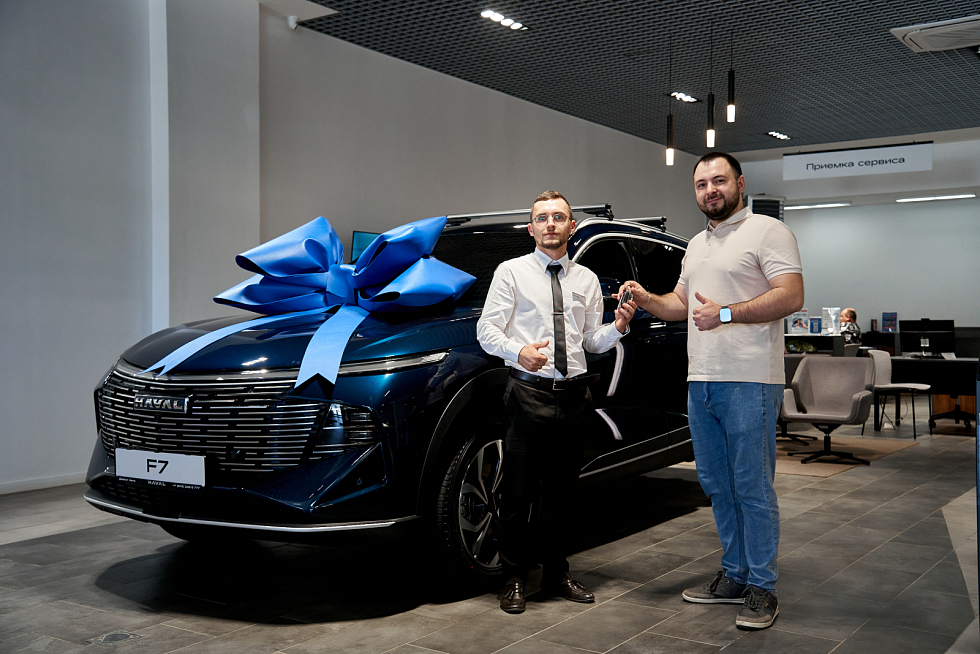 Haval F7 Техно + (2026), голубой