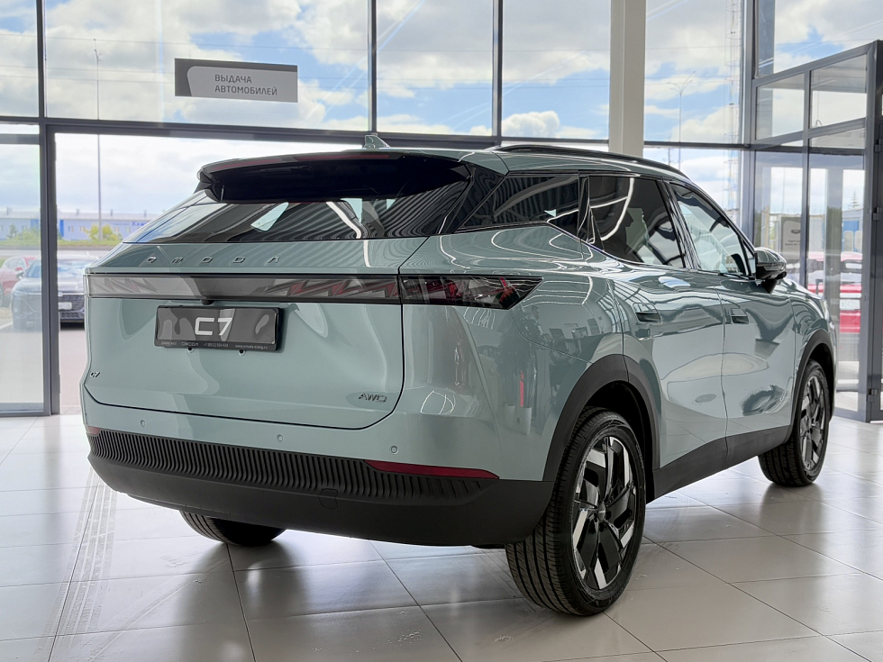 Omoda C7 Lifestyle, зеленый