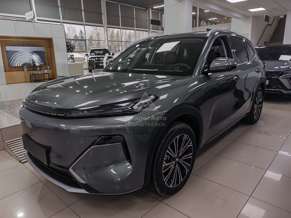 Geely EX5 EM-i Max, серый