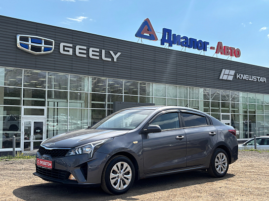 Kia Rio Luxe, 2021 года, пробег 130247 км