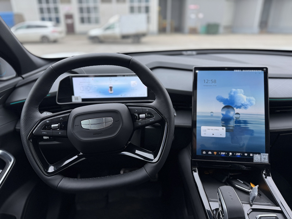 Geely Cityray Flagship, белый