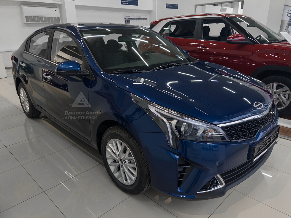 Solaris KRS Prestige, синий