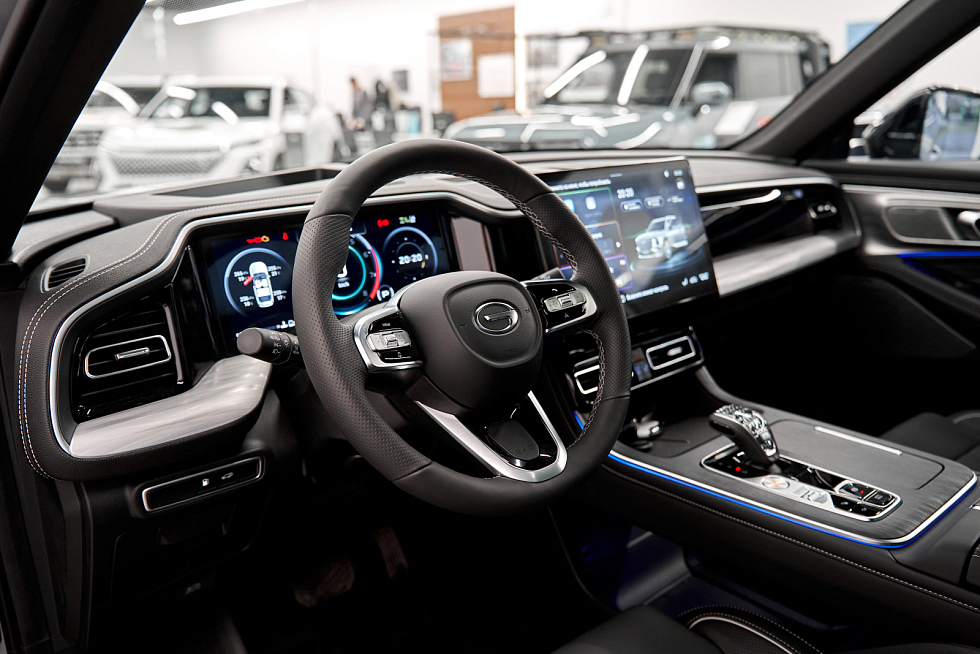 GAC GS8 GX Premium, серебряный