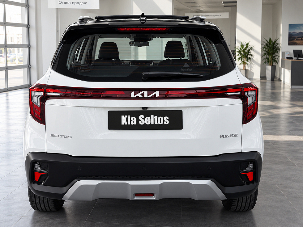 Kia Seltos , белый