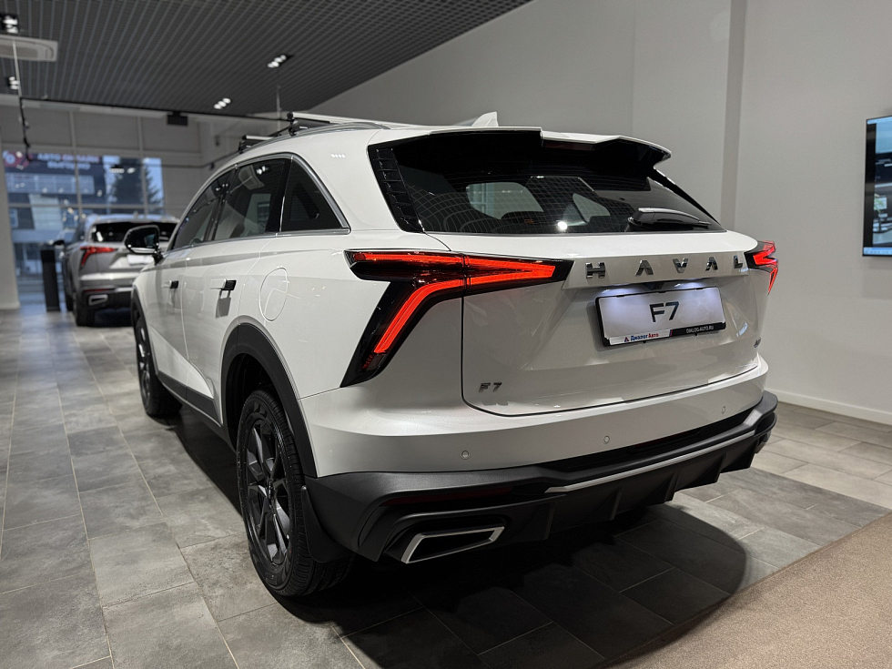 Haval F7 Премиум, белый