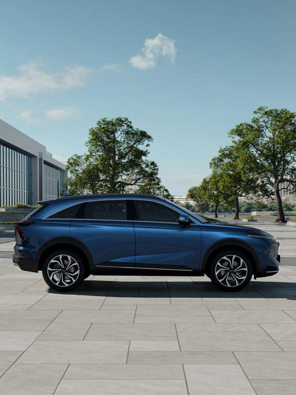 Haval F7 Tech Plus, синий