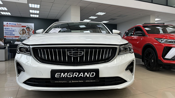 Geely Emgrand Flagship, белый