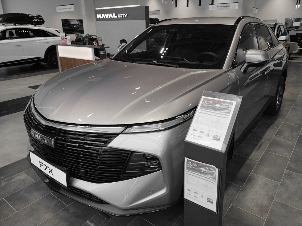 Haval F7x Техно +, серый