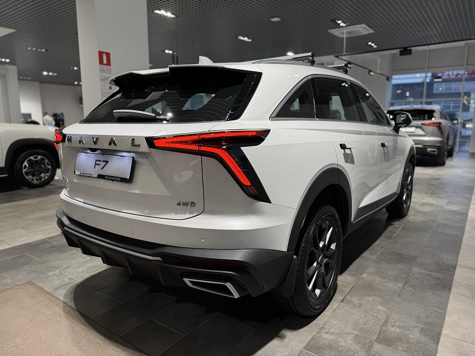 Haval F7 Премиум, голубой