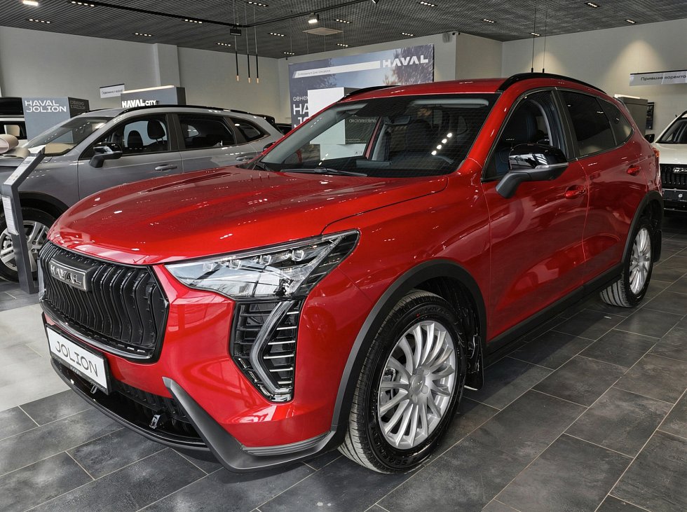 Haval Jolion Премиум, красный