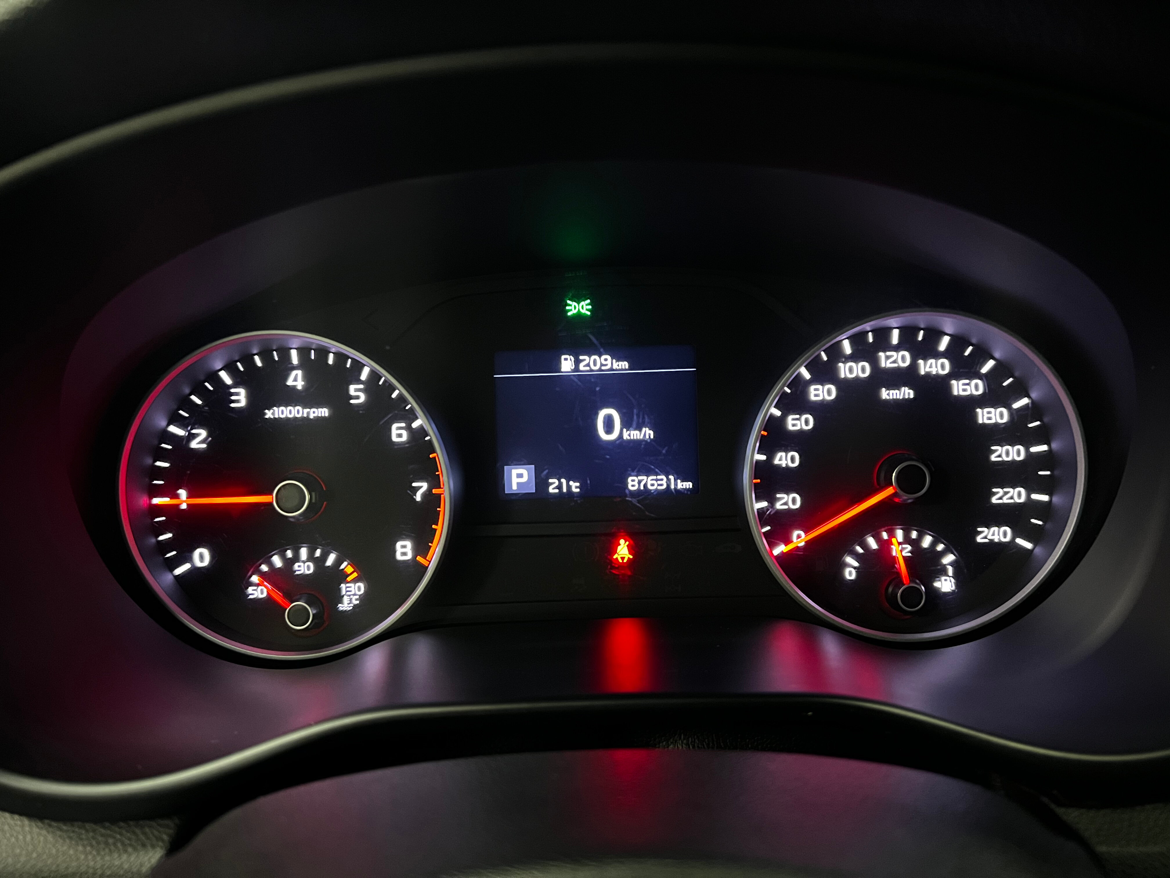 Kia Sportage Comfort, 2019 года, пробег 87500 км