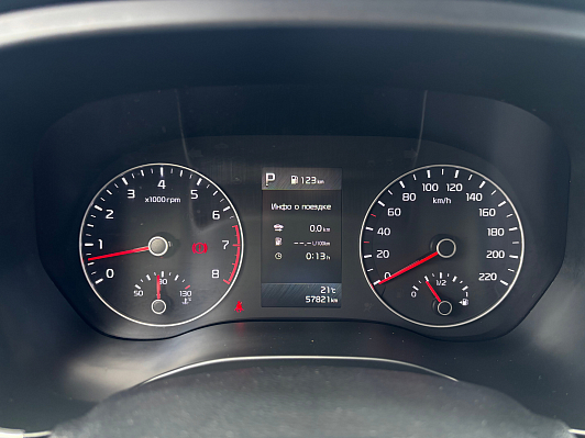 Kia Rio Premium, 2021 года, пробег 57753 км