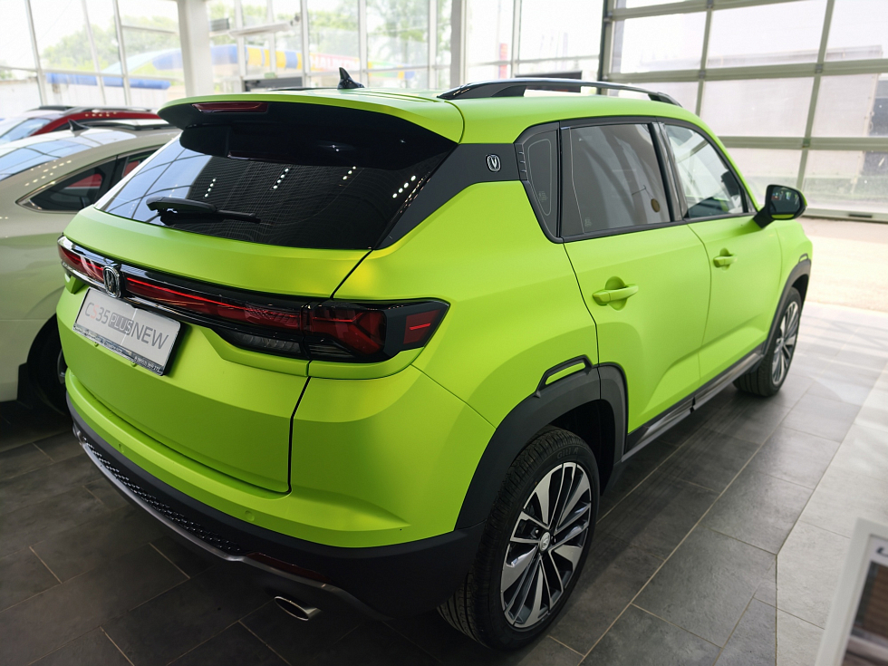 Changan CS35 Plus Техно, зеленый