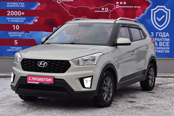 Hyundai Creta, 2020 года, пробег 102000 км