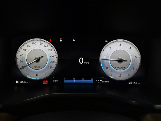 Hyundai Santa Fe Calligraphy, 2020 года, пробег 103141 км