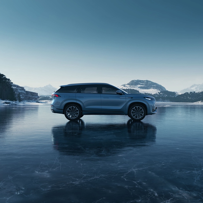 Jaecoo J8 Престиж +, серый