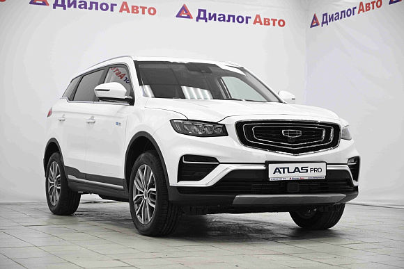 Geely Atlas Pro Flagship, белый