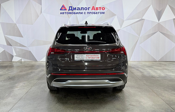 Hyundai Santa Fe Prestige 7 мест + Smart Sense, 2021 года, пробег 114114 км