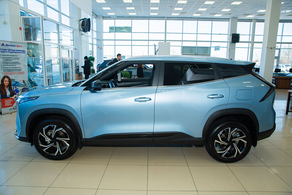 Geely Cityray Флагман, голубой