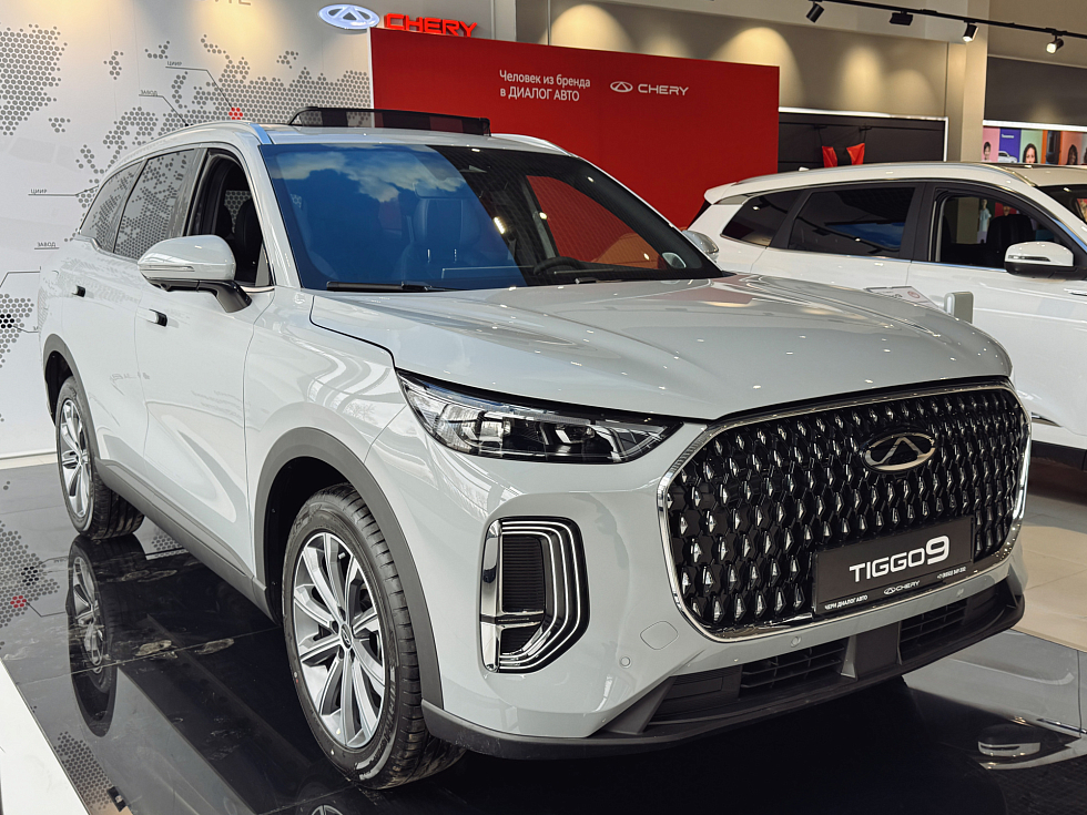 Chery Tiggo 9 Прайм / Prime, серебряный