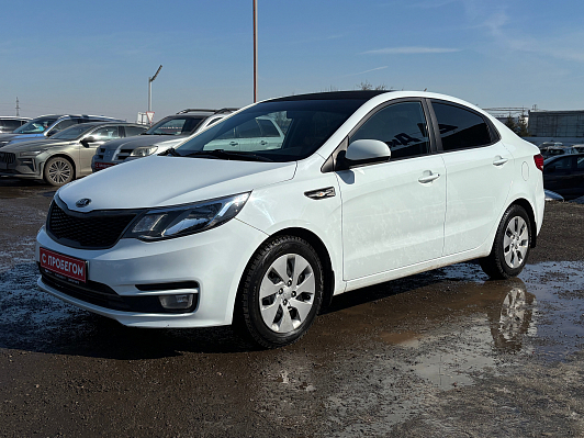 Kia Rio Luxe, 2015 года, пробег 169600 км