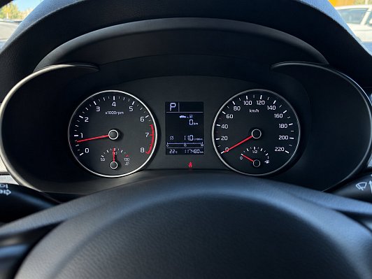 Kia Rio Comfort, 2020 года, пробег 117456 км