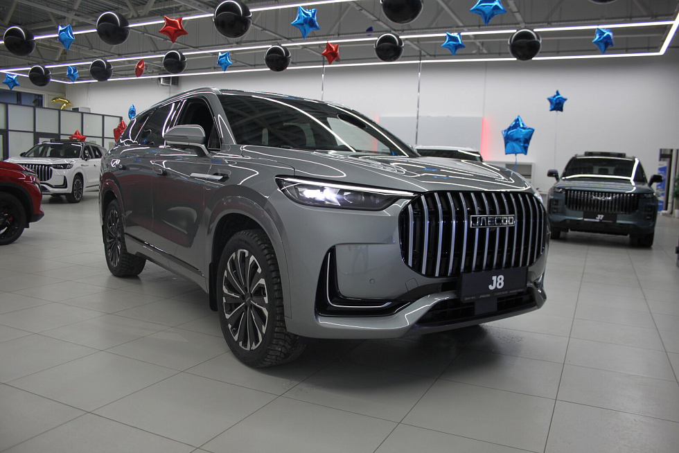 Jaecoo J8 Комфорт, серебряный
