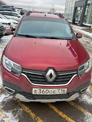 Renault Sandero Stepway Life, 2020 года, пробег 123616 км