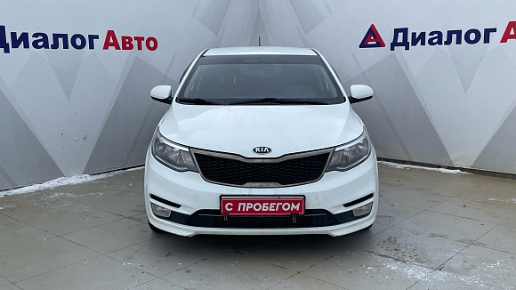 Kia Rio Luxe, 2016 года, пробег 120706 км