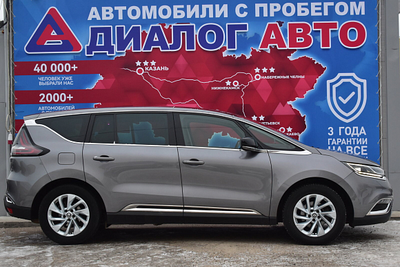 Renault Espace, 2017 года, пробег 190053 км