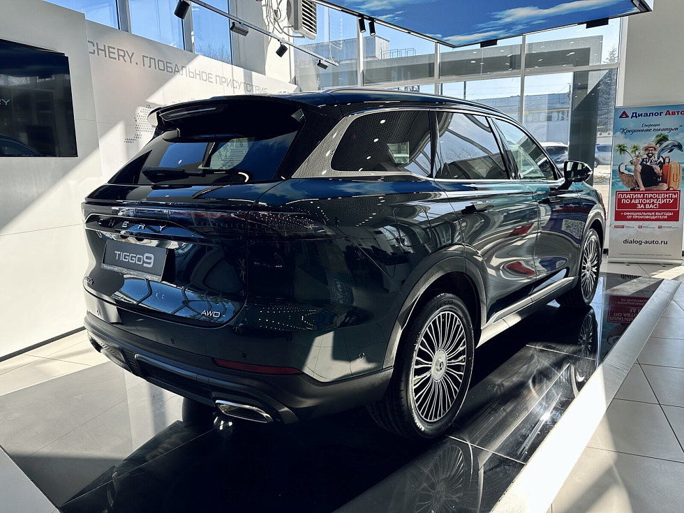 Chery Tiggo 9 Ultra, зеленый