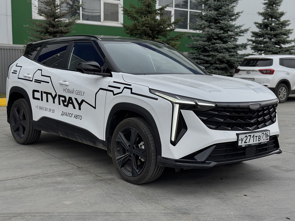 Geely Cityray Flagship, белый