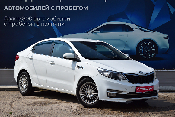 Kia Rio, 2017 года, пробег 184606 км