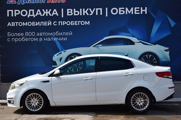 Kia Rio, 2017 года, пробег 184606 км