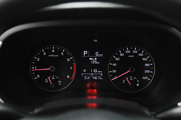 Kia Rio Luxe, 2021 года, пробег 74500 км