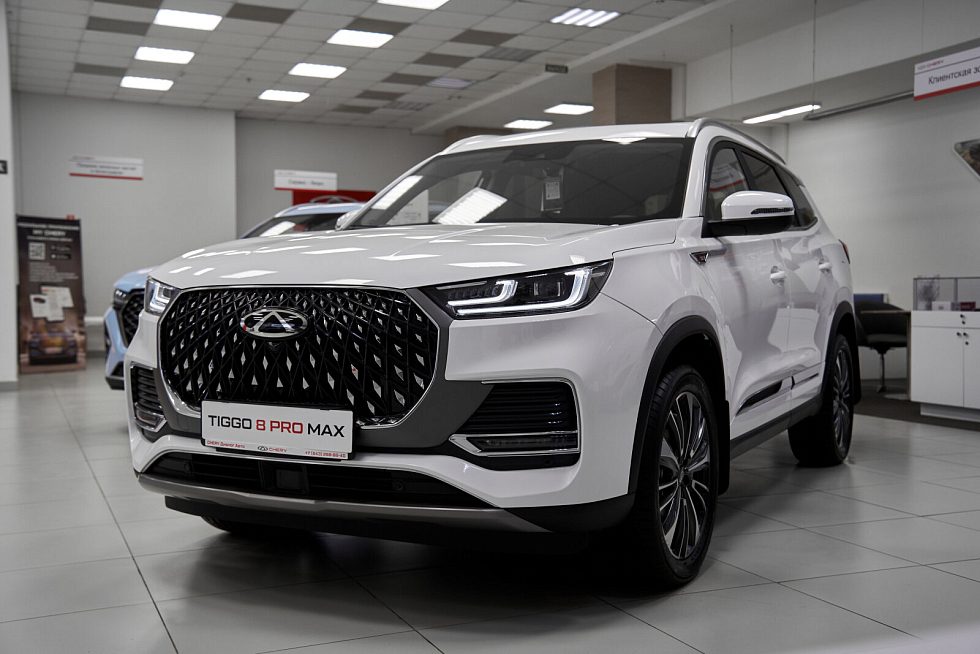 Chery Tiggo 8 Pro Max Elite FWD, белый