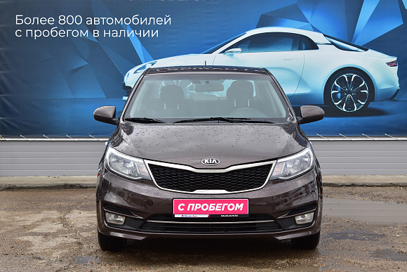 Kia Rio, 2016 года, пробег 120000 км