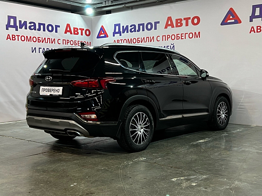 Hyundai Santa Fe Premier, 2018 года, пробег 115700 км