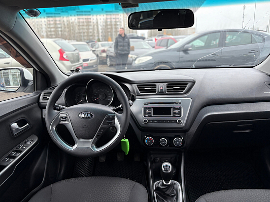 Kia Rio Comfort Аудио, 2015 года, пробег 153378 км